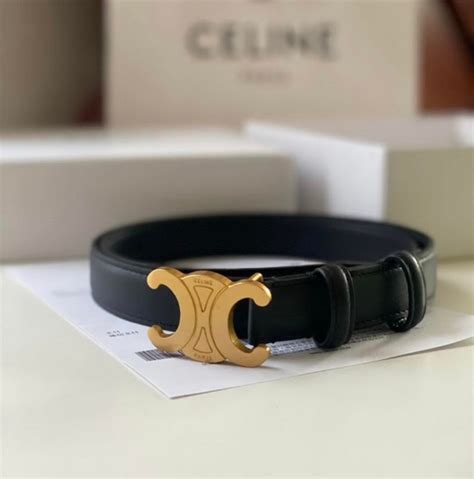 Authentic Celine Triomphe Belt Sz 110 S.